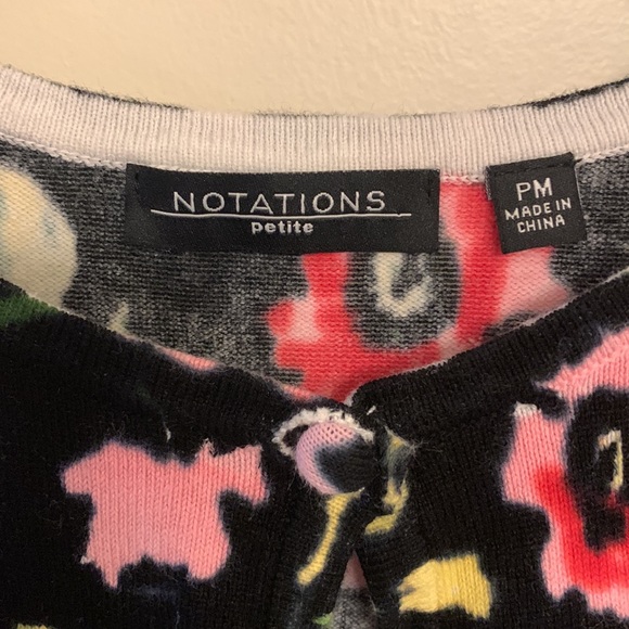 Floral cardigan, PM - Picture 2 of 3